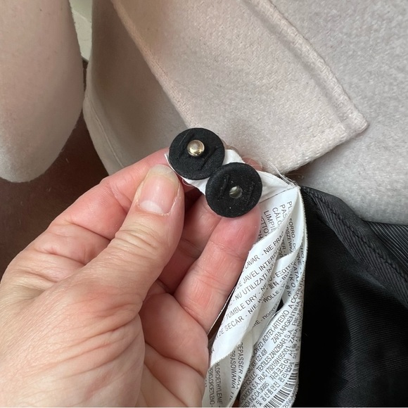 Zara Trafaluc Cream Lara Wool Jace, Size Medium. #43 - Picture 7 of 9